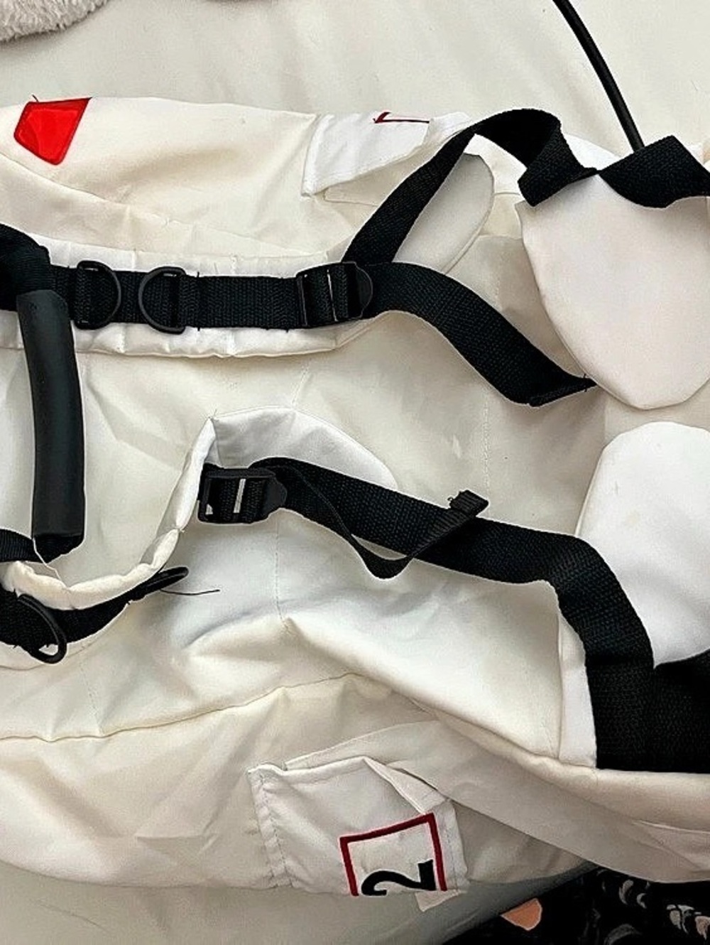 NASA Backpack White Black - Picture 3 of 4